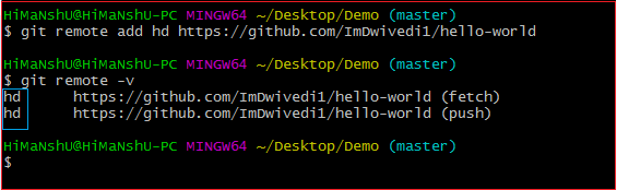 Git Remote