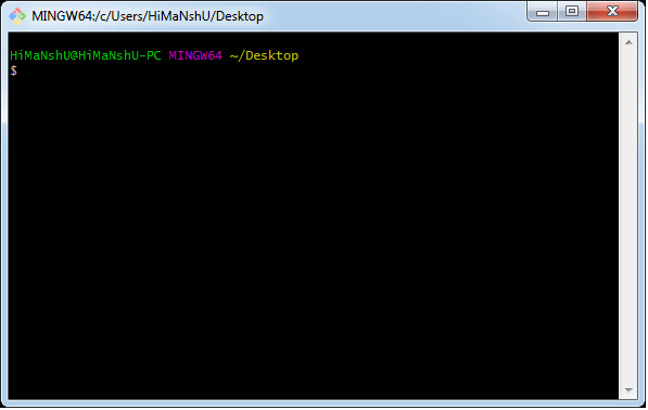 Install Git on Windows