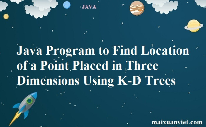 Java Program to Find Location of a Point Placed in Three Dimensions ...