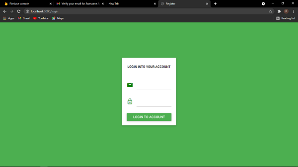 Login Page