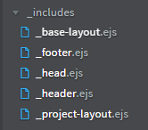 _includes folder structure