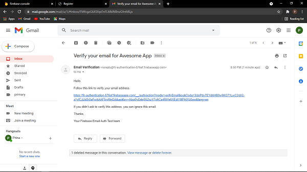 Email link