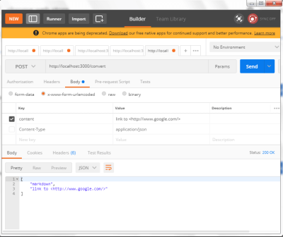 Testing with Postman