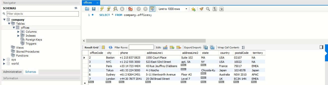 Delete records in a MySQL Workbench Database Table Using Node.js