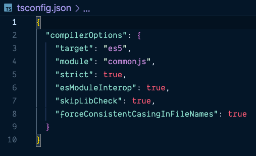 TypeScript Configuration