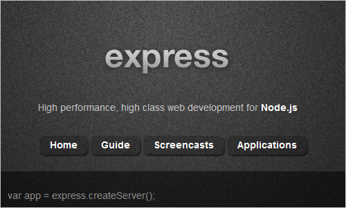 Express - Node web framework