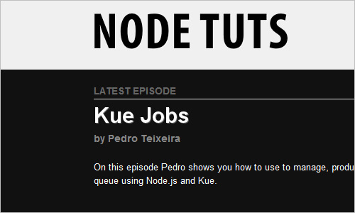 Node Tuts - Node.js Free screencast tutorials